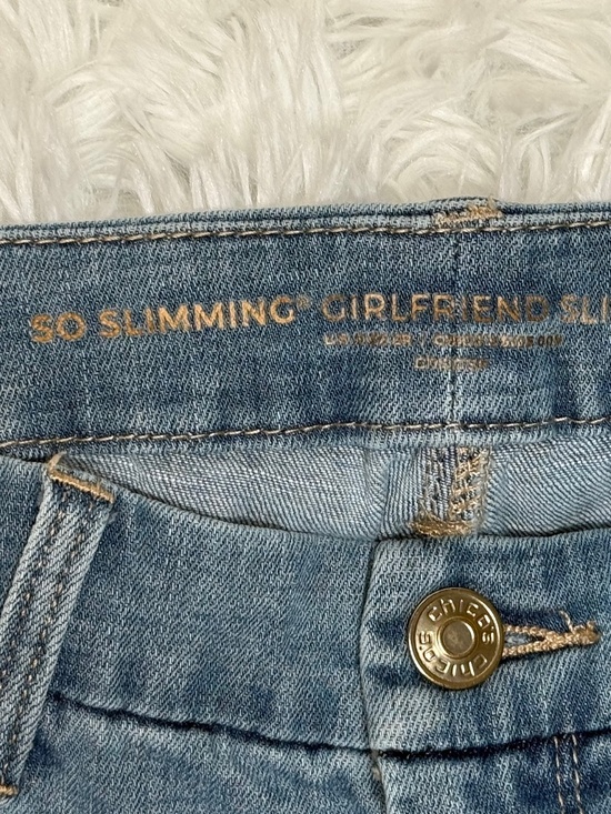 Chico's Patchwork and Jeweled Girlfriend Jeans - Picture 8 of 12